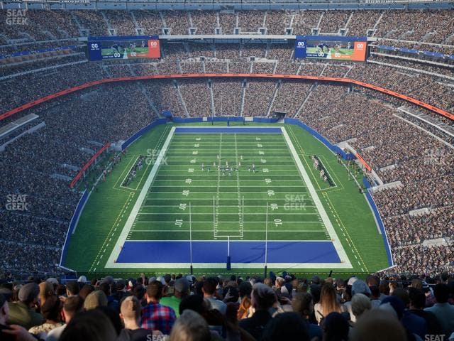 MetLife Stadium - Section 301 Seat View MetLife Stadium - Section 301 Seat View
