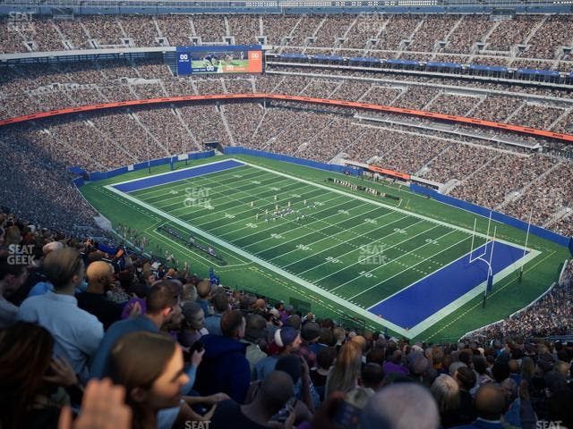 MetLife Stadium - Section 307 Seat View MetLife Stadium - Section 307 Seat View