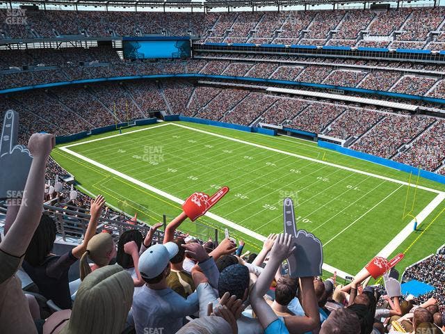 MetLife Stadium - Section 308 Seat View