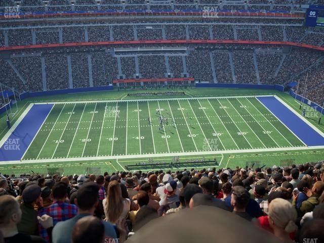 MetLife Stadium - Section 339 Seat View MetLife Stadium - Section 339 Seat View