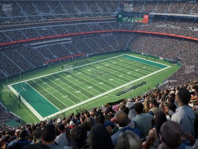 MetLife Stadium - Section 344 Seat View