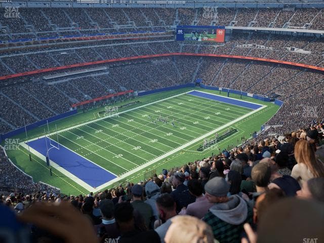 MetLife Stadium - Section 345 Seat View MetLife Stadium - Section 345 Seat View