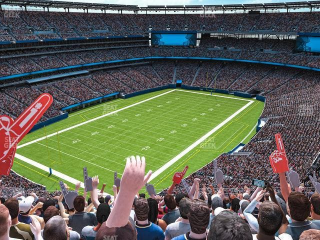 MetLife Stadium - Section 346 Seat View