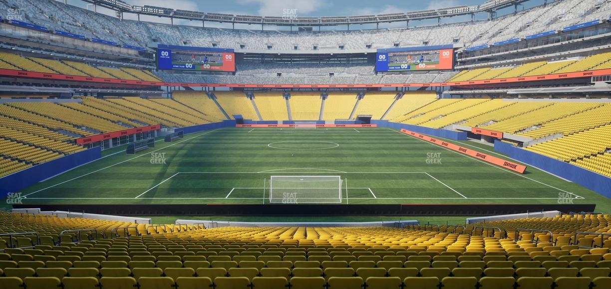 MetLife Stadium - Section Category 1 Seat View