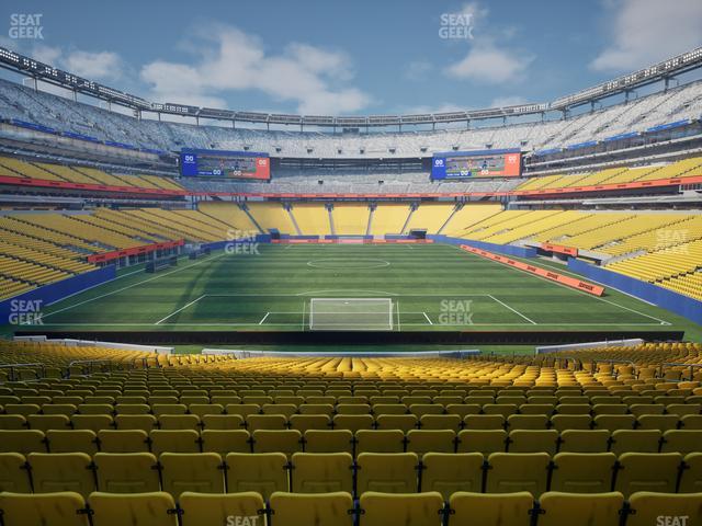 MetLife Stadium - Section Category 1 Seat View