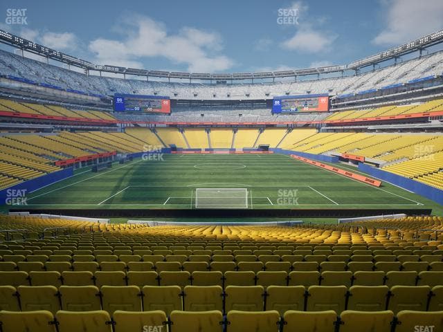 MetLife Stadium - Section Category 1 Seat View