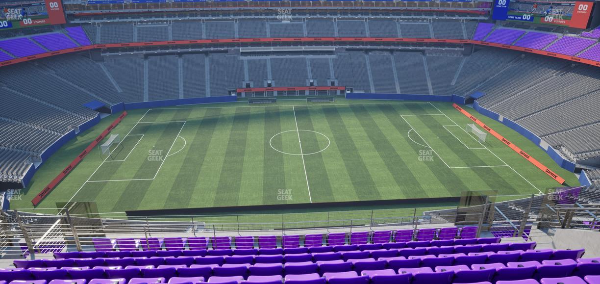 MetLife Stadium - Section Category 2 Seat View