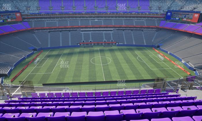 MetLife Stadium - Section Category 2 Seat View