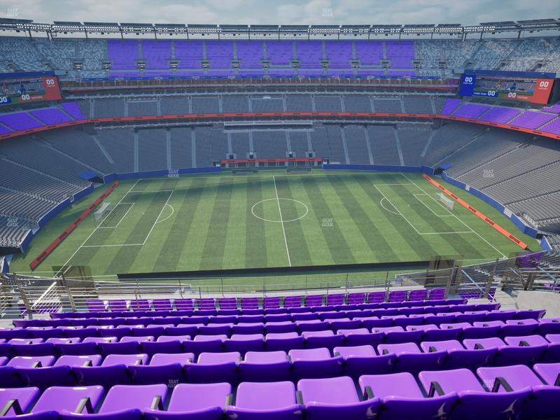 Category 2 seat view at MetLife Stadium