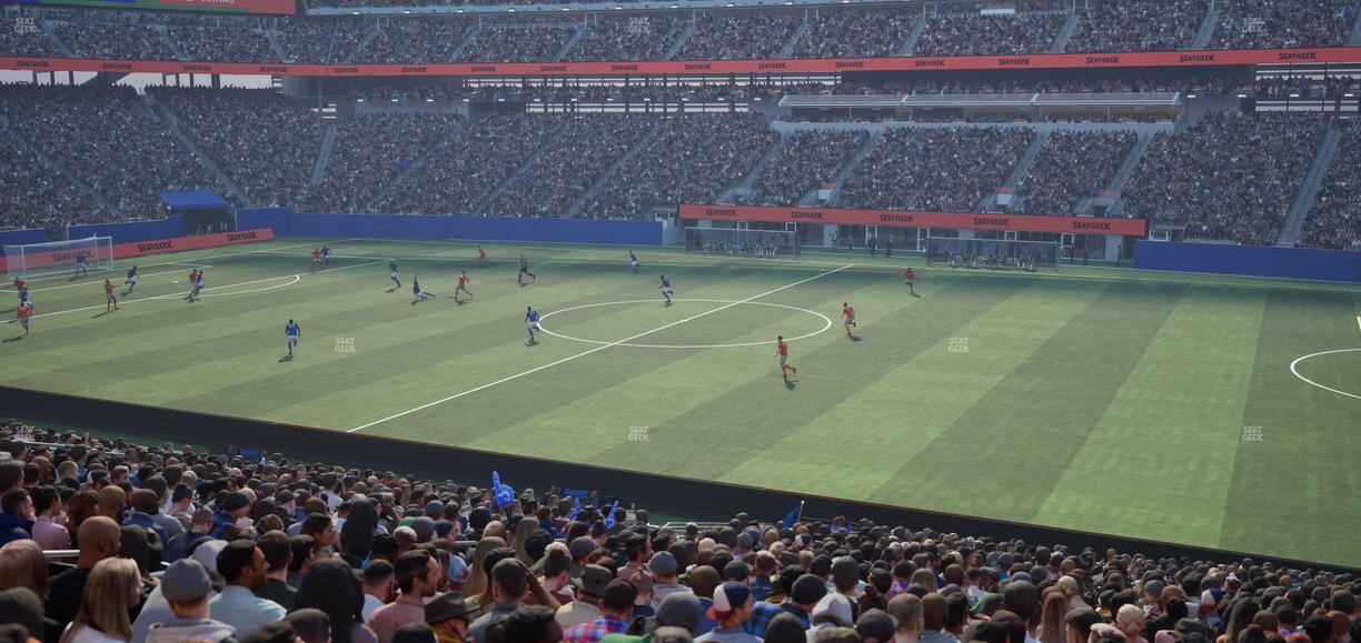 MetLife Stadium - Section Commissioners Club 1 Seat View