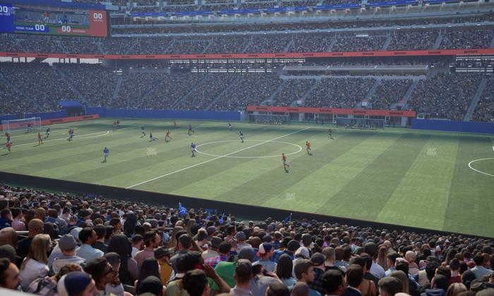 MetLife Stadium - Section Commissioners Club 1 Seat View