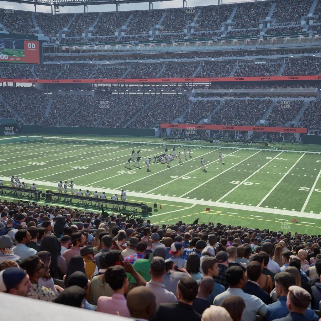 MetLife Stadium - Section Commissioners Club 1 Seat View