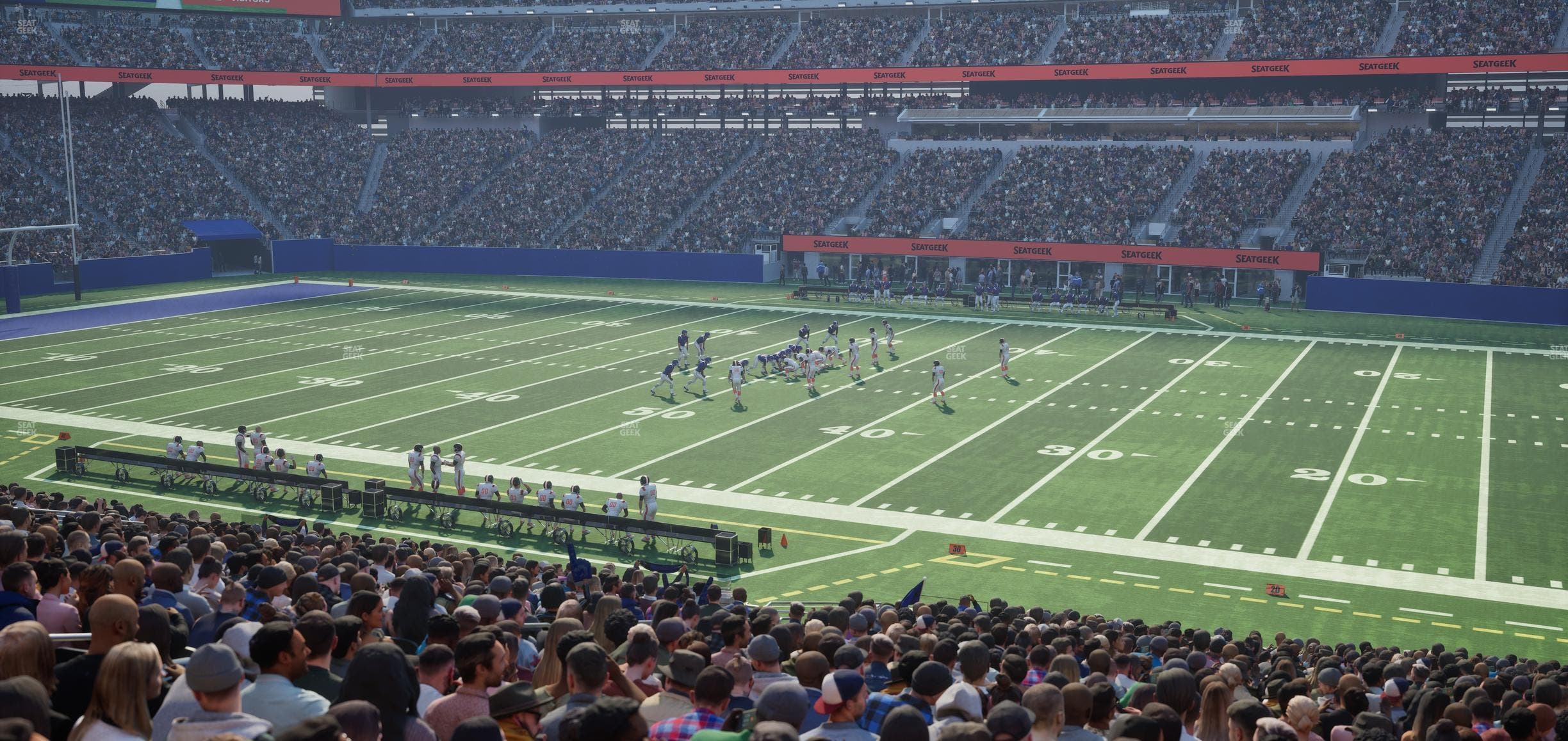 MetLife Stadium - Section Commissioners Club 1 Seat View