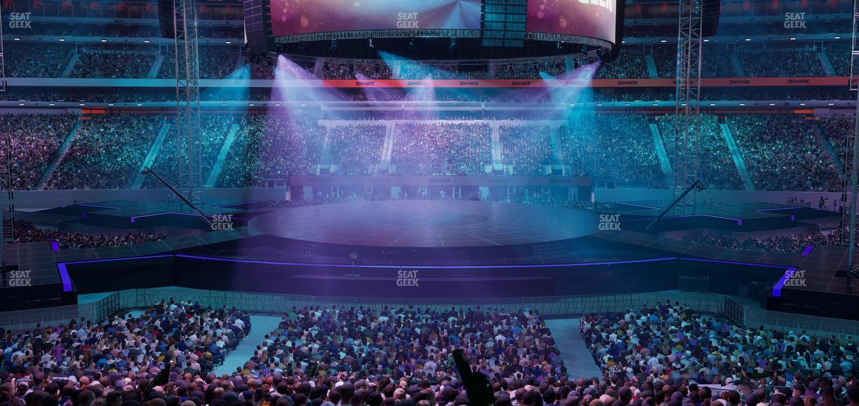 MetLife Stadium - Section Commissioners Club 10 Seat View