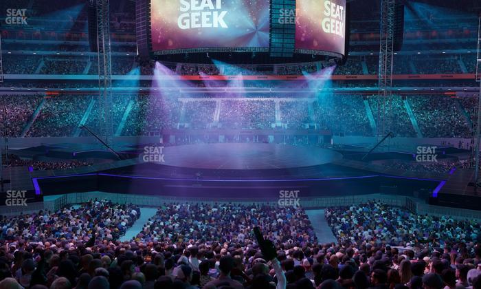 MetLife Stadium - Section Commissioners Club 10 Seat View