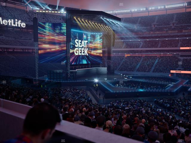 MetLife Stadium - Section Commissioners Club 10 Seat View