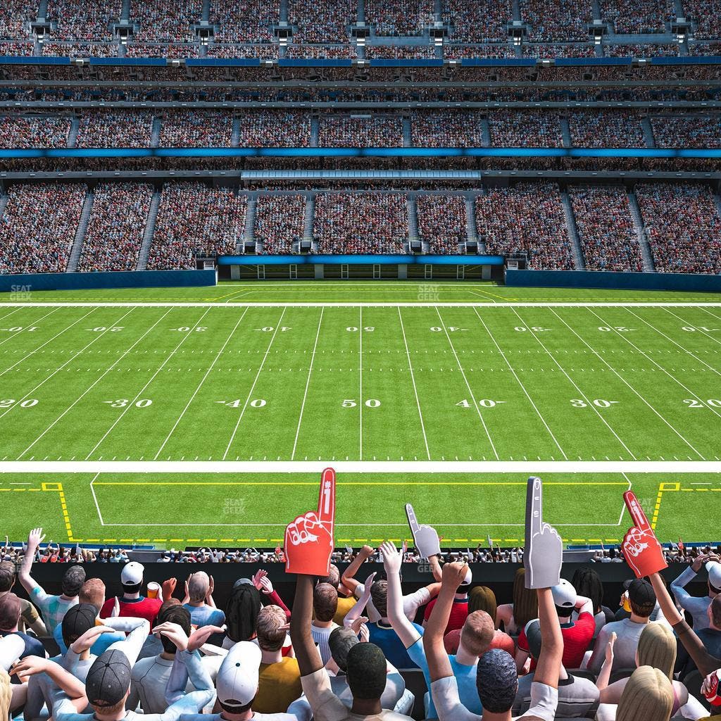 MetLife Stadium - Section Commissioners Club 10 Seat View