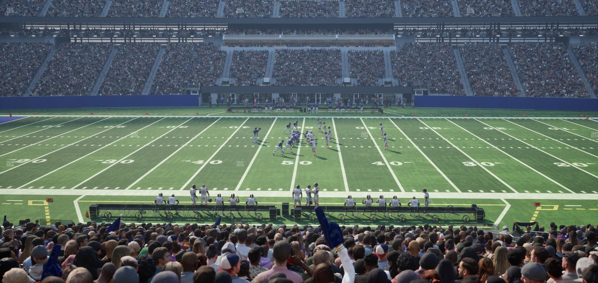 MetLife Stadium - Section Commissioners Club 10 Seat View