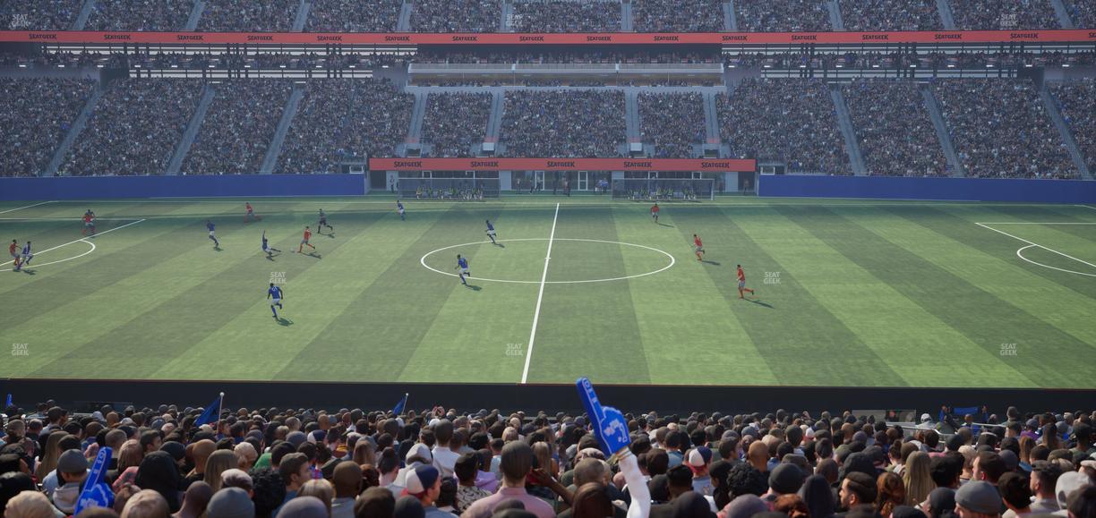 MetLife Stadium - Section Commissioners Club 10 Seat View