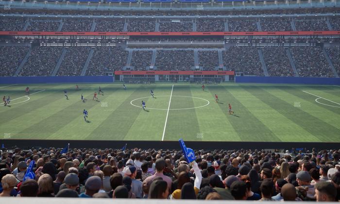 MetLife Stadium - Section Commissioners Club 10 Seat View