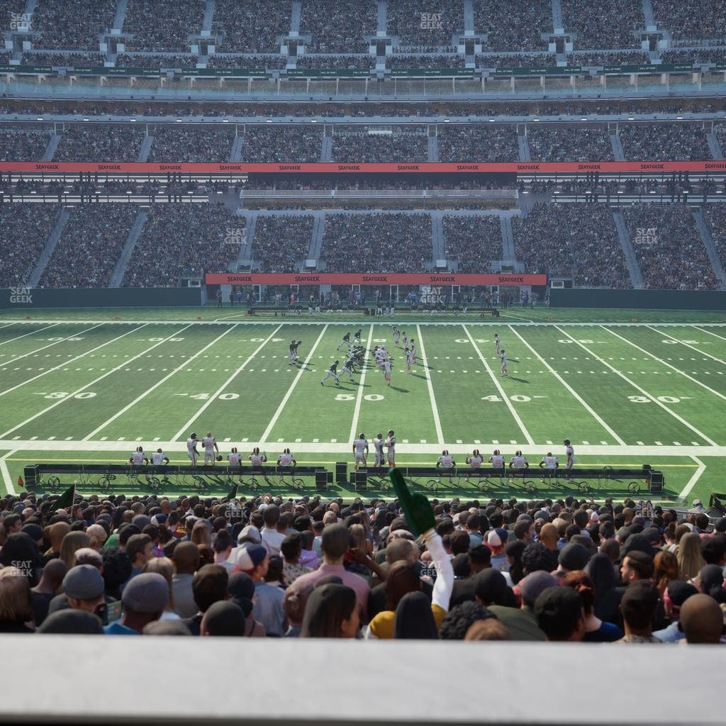 MetLife Stadium - Section Commissioners Club 10 Seat View