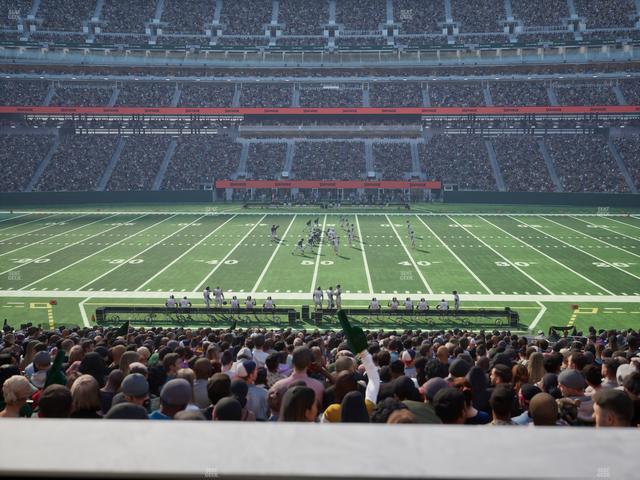 MetLife Stadium - Section Commissioners Club 10 Seat View