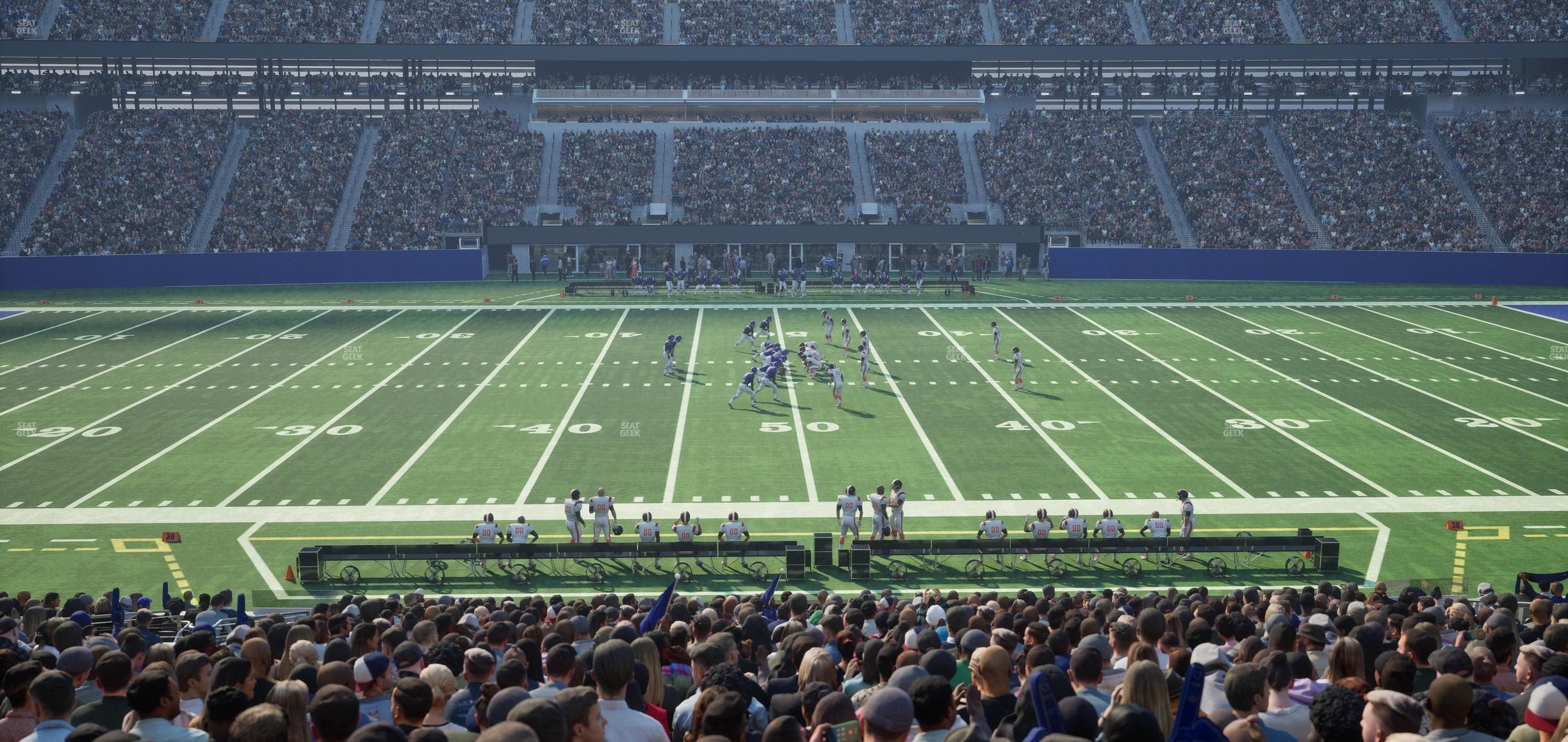 MetLife Stadium - Section Commissioners Club 11 Seat View