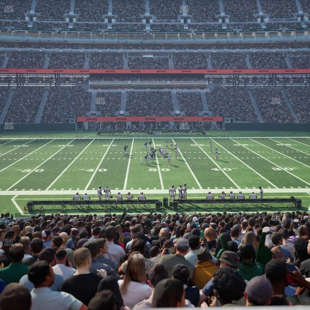 MetLife Stadium - Section Commissioners Club 11 Seat View