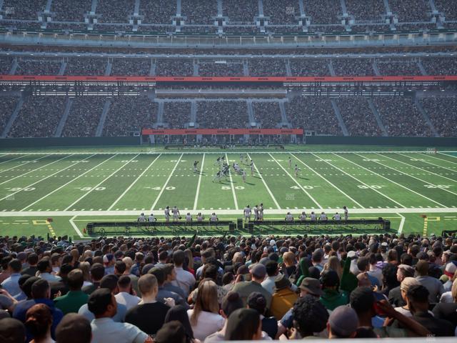 MetLife Stadium - Section Commissioners Club 11 Seat View