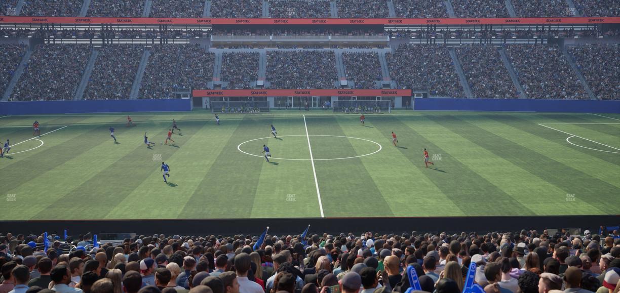 MetLife Stadium - Section Commissioners Club 11 Seat View