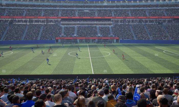 MetLife Stadium - Section Commissioners Club 11 Seat View