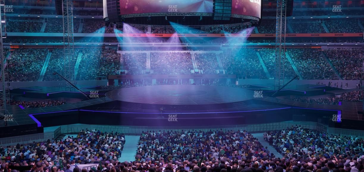 MetLife Stadium - Section Commissioners Club 12 Seat View