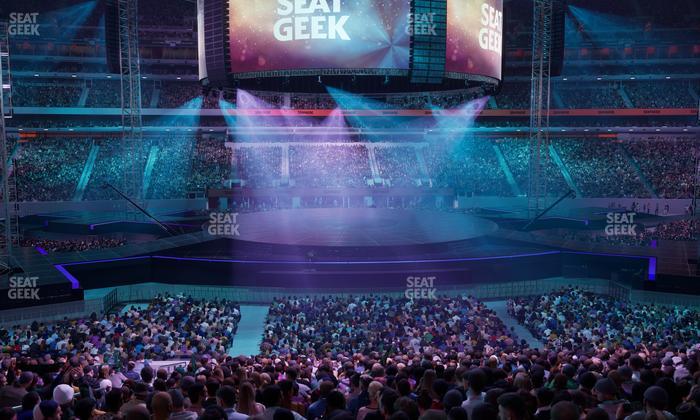 MetLife Stadium - Section Commissioners Club 12 Seat View