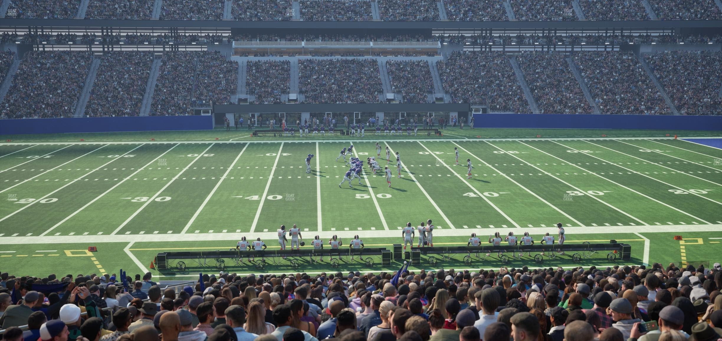 MetLife Stadium - Section Commissioners Club 12 Seat View