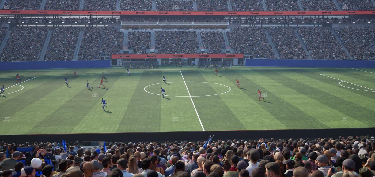 MetLife Stadium - Section Commissioners Club 12 Seat View