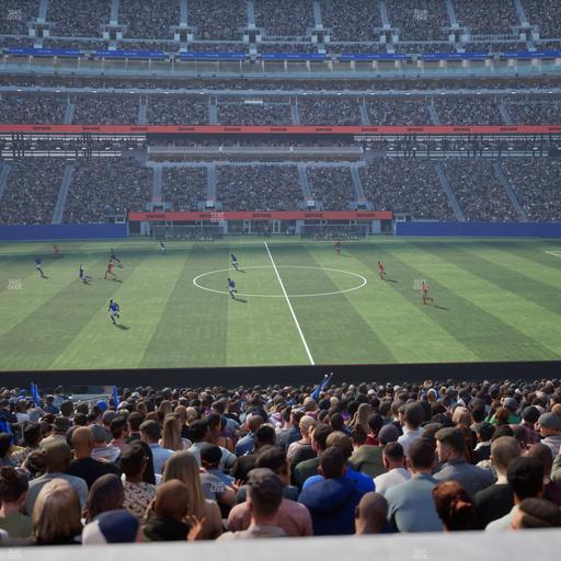 MetLife Stadium - Section Commissioners Club 12 Seat View