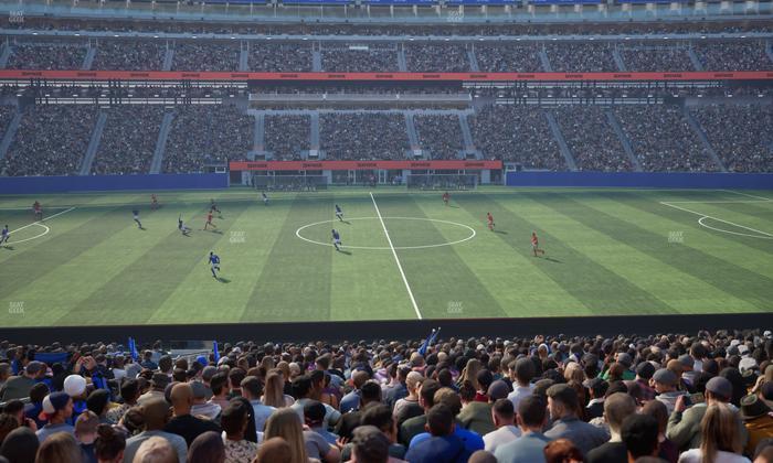 MetLife Stadium - Section Commissioners Club 12 Seat View