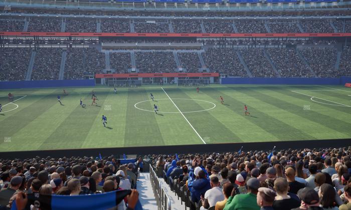 MetLife Stadium - Section Commissioners Club 13 Seat View