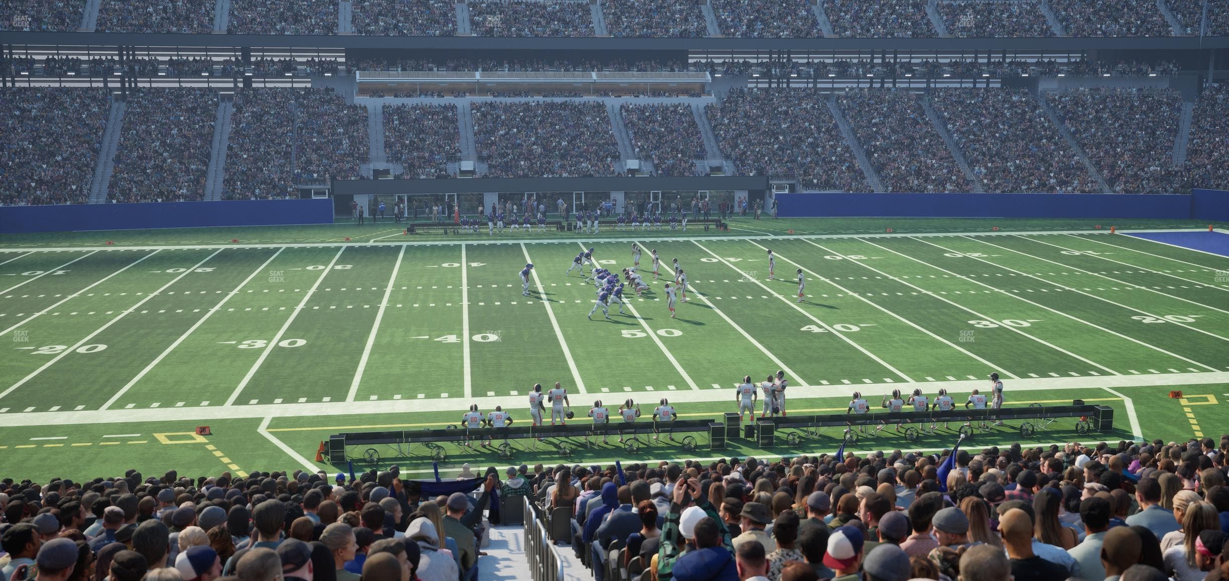 MetLife Stadium - Section Commissioners Club 13 Seat View