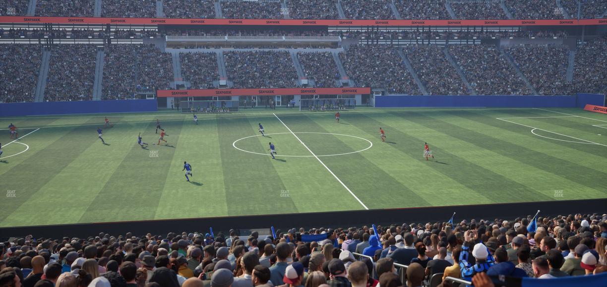 MetLife Stadium - Section Commissioners Club 14 Seat View