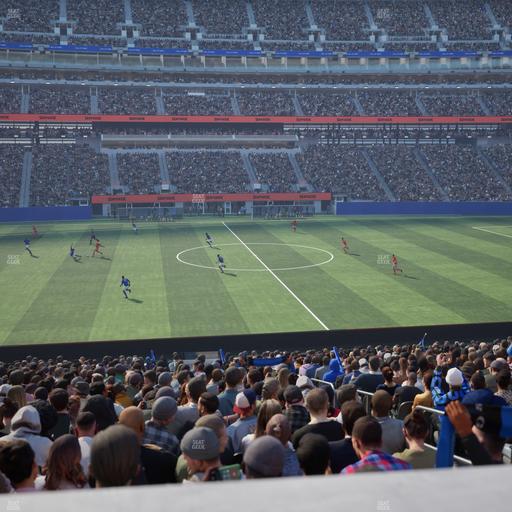 MetLife Stadium - Section Commissioners Club 14 Seat View