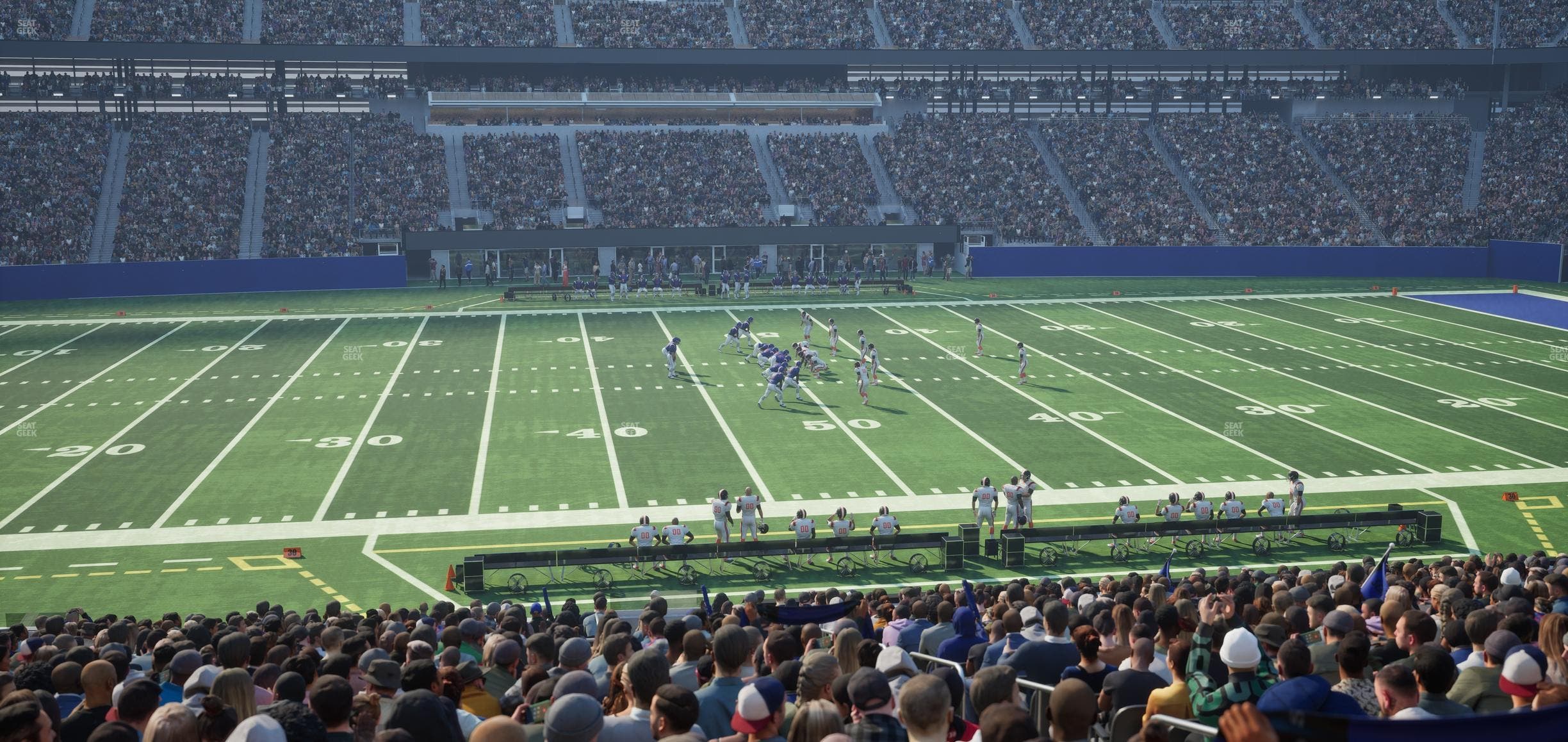 MetLife Stadium - Section Commissioners Club 14 Seat View