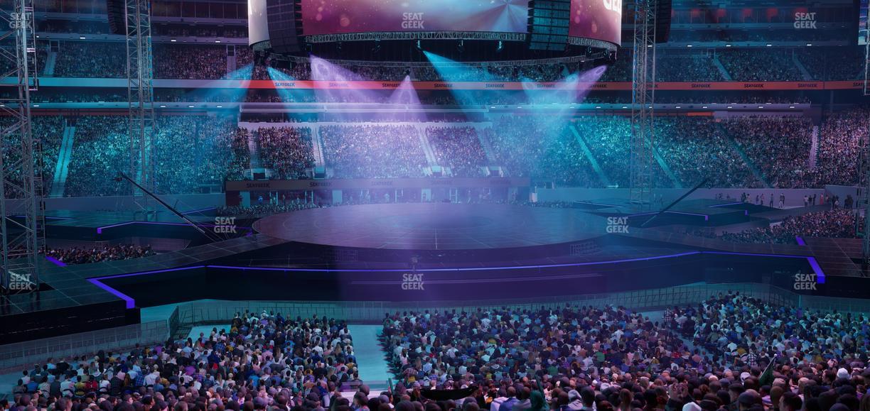 MetLife Stadium - Section Commissioners Club 14 Seat View