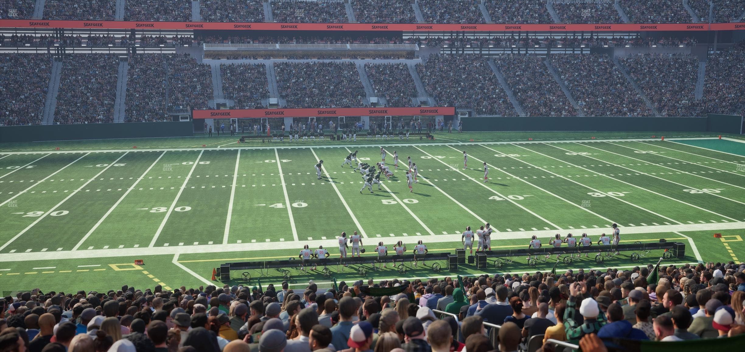 MetLife Stadium - Section Commissioners Club 14 Seat View