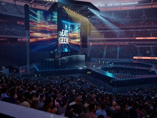 MetLife Stadium - Section Commissioners Club 15 Seat View