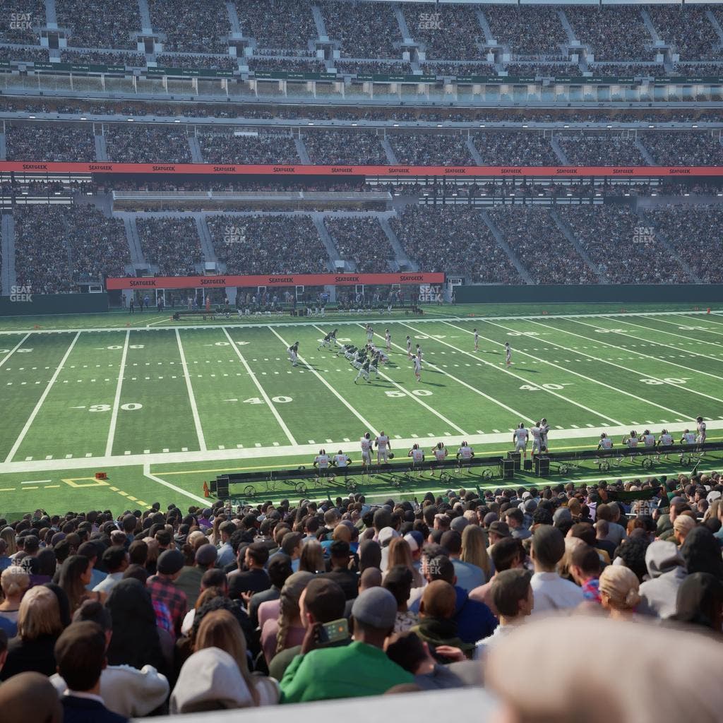 MetLife Stadium - Section Commissioners Club 15 Seat View