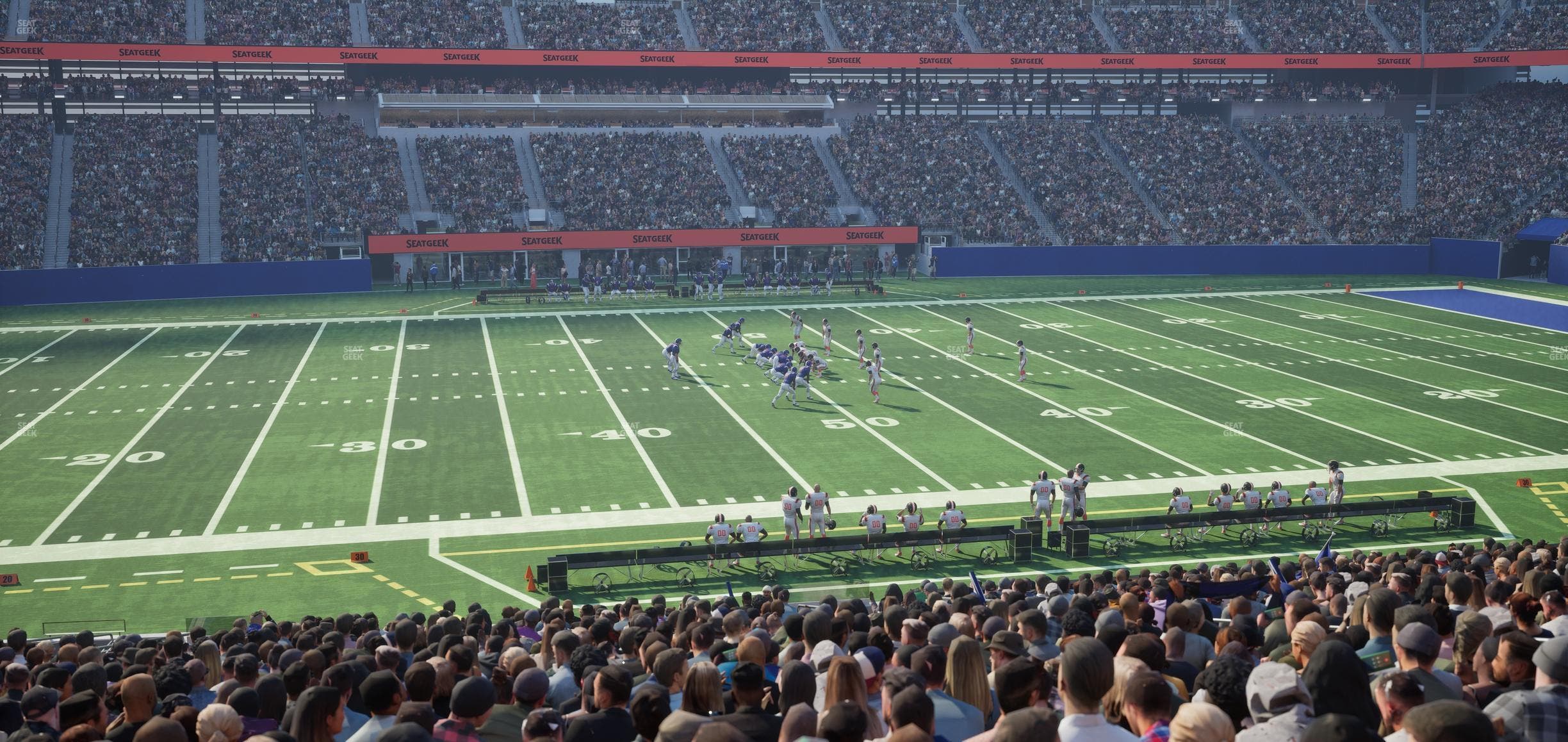 MetLife Stadium - Section Commissioners Club 15 Seat View