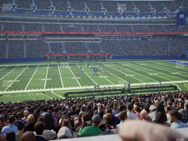MetLife Stadium - Section Commissioners Club 15 Seat View MetLife Stadium - Section Commissioners Club 15 Seat View