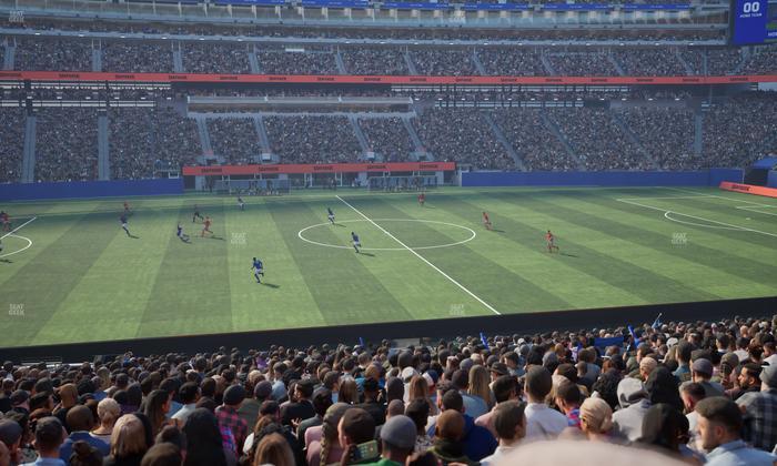 MetLife Stadium - Section Commissioners Club 15 Seat View