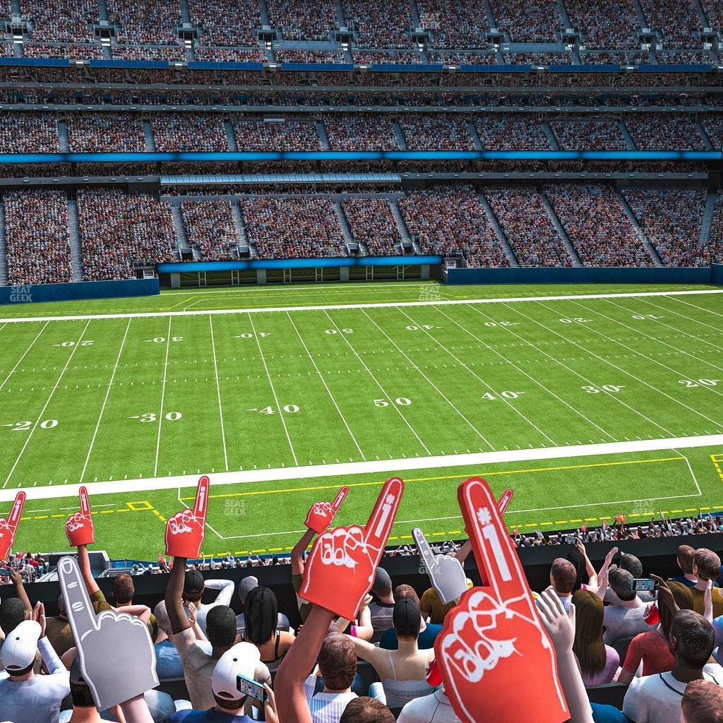 MetLife Stadium - Section Commissioners Club 15 Seat View